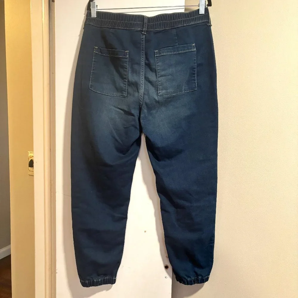 Gap High rise knit women jogger jeans Size Medium - Picture 6 of 12